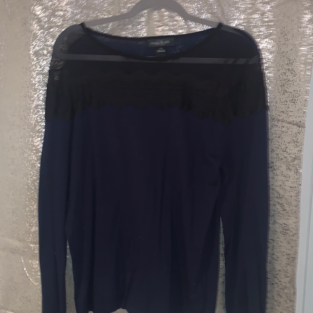 Navy Blouse